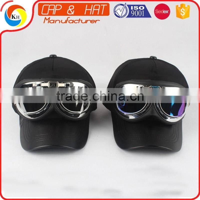 New Style Leather Brim Or Bill Glasses Cap