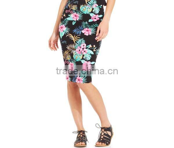 hot sale 2014 new arrival mini pencil skirt with knee length