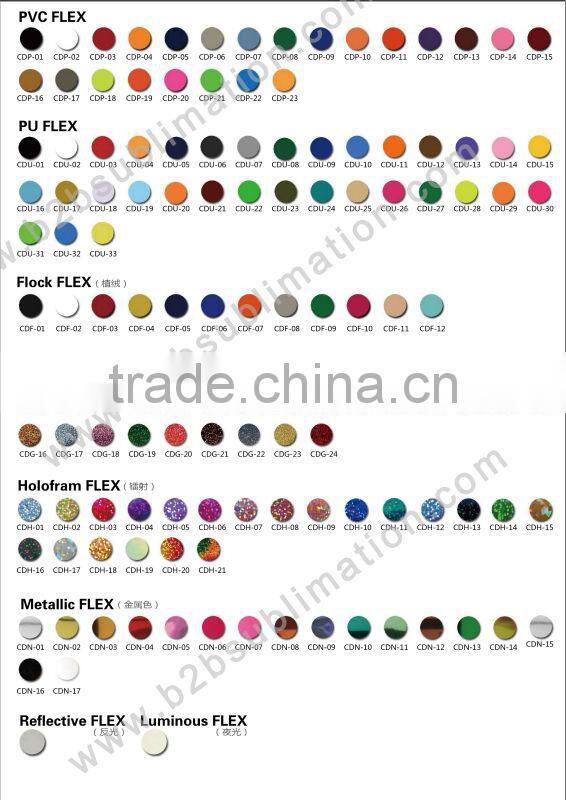 Laser hologram heat transfer vinyl for t-shirt