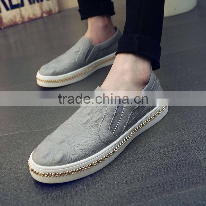 best quality top layer leather Commercial Shoes casual have sample for male, men casual shoes with leather price cheap