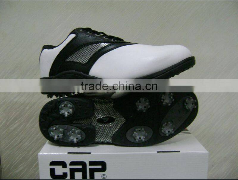 men and women brand golf sport shoes have eight spikes for commercial activity business