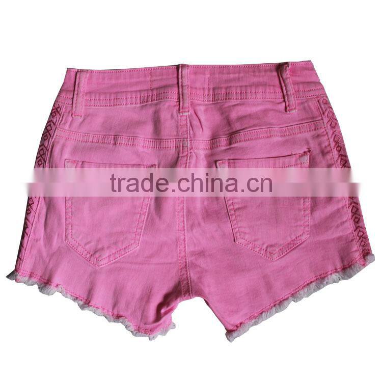 GZY direct sell price jean shorts wholesale no name brand wholesale china stock lots