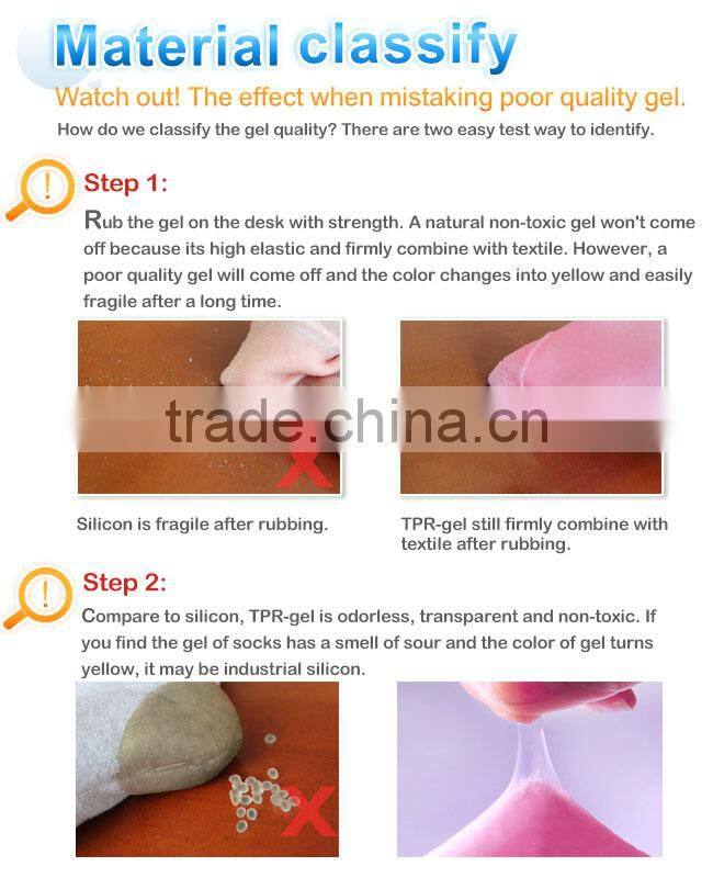 240 Den Comfortable Gel Heel Compression socks