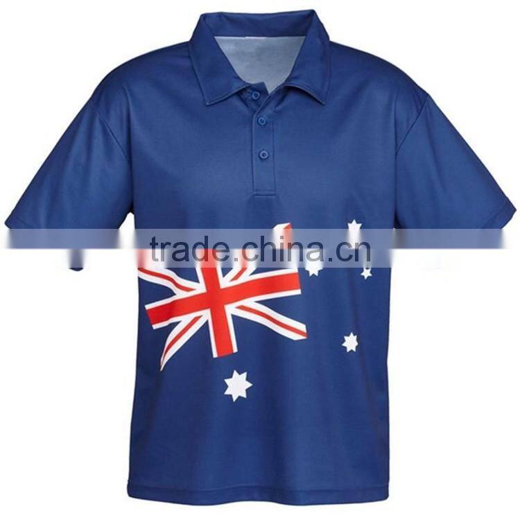 China hot sale sublimated high quality polo shirt