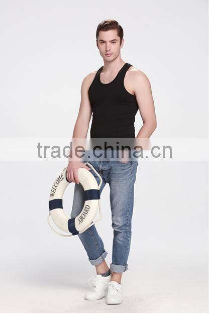 trade assurance 100% cotton athletic tank top for men,make the sport more energetic