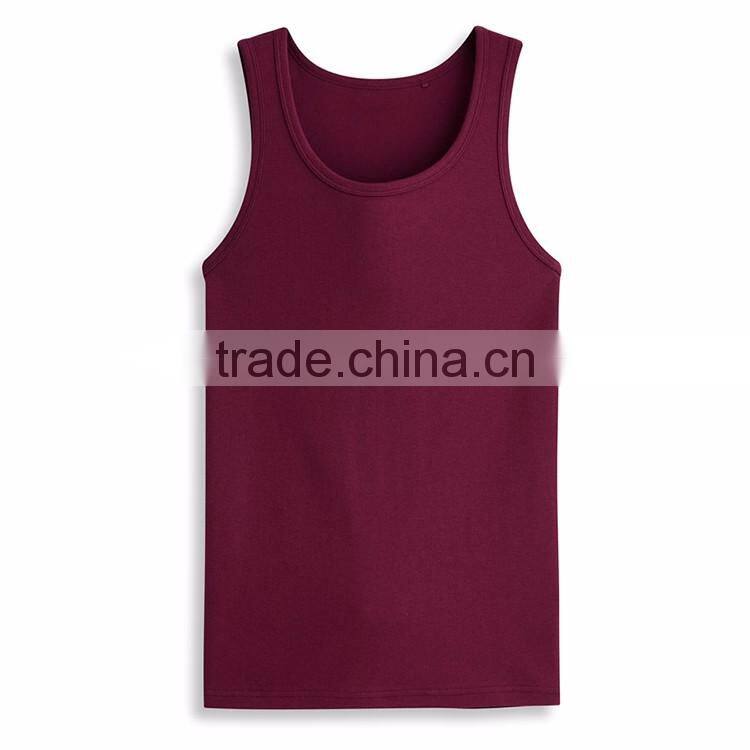 Men's Clothing Bulk Cheap Promotion Fashion Design Blank Mens Stringer Tank Top Wholesale