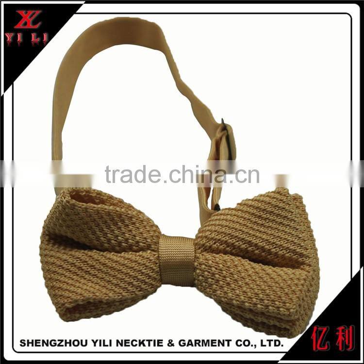 Solid Black Color Mens Bow Ties For Meeting Working