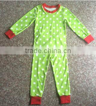 2017 Hot sale casual style latest style Wholesale Sleep Clothes Knits Girls Kids striped Cotton childrens Pajamas sets