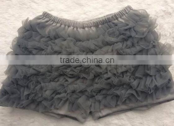 baby girl ruffled shorts chiffon ruffle short