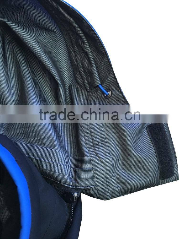 OEM outdoor waterproof & breathable hiking 3 layer jacket