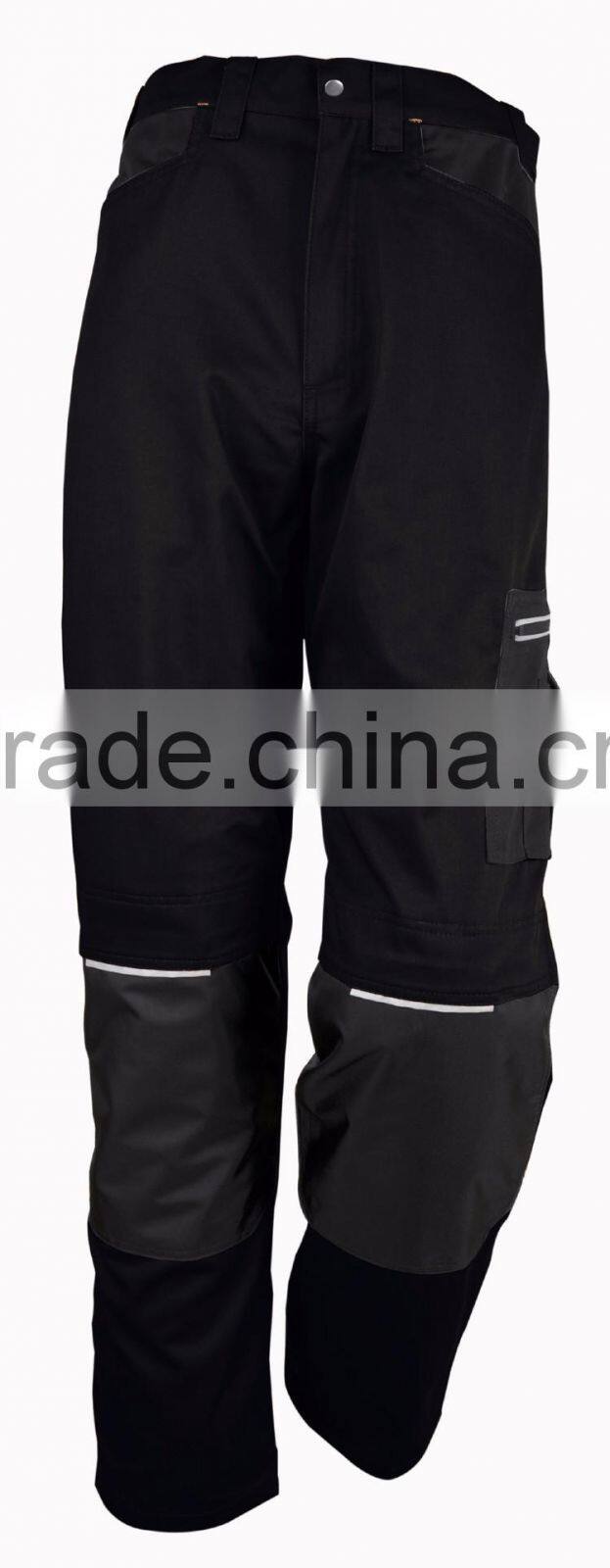 Protective work wear poly cotton clothes mens twill pants