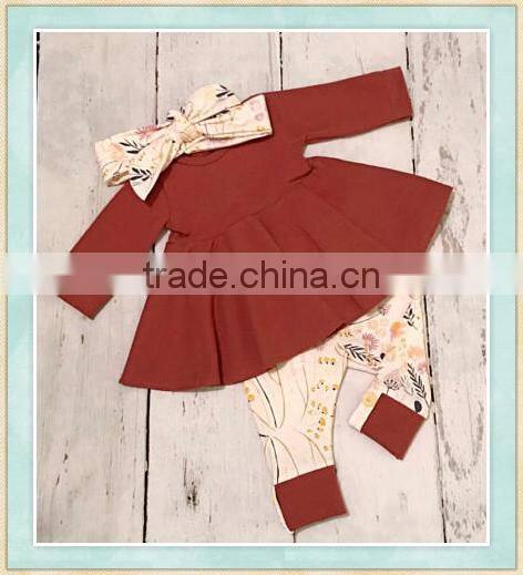 Wholesale Yiwu ibear baby clothes Girl's tights red dress boutique remakes little girls