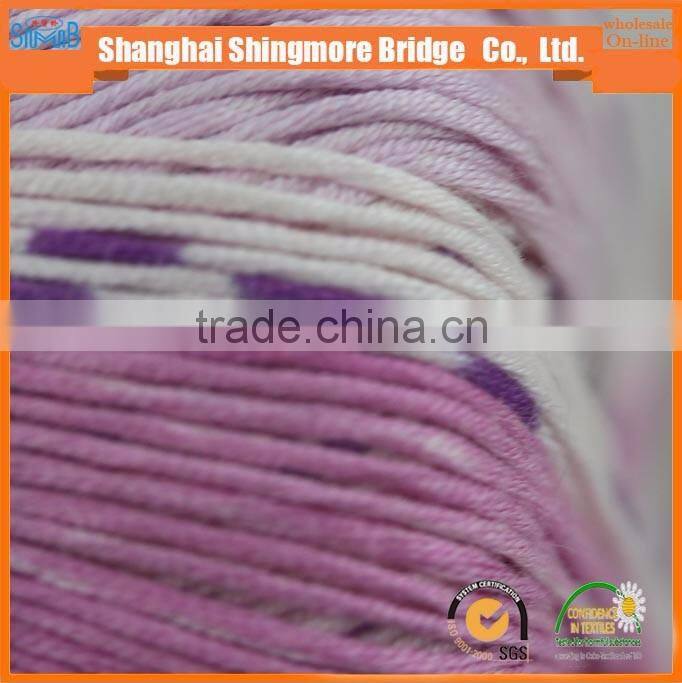 bamboo blended knitting yarn for knitting sweater with reasonable price