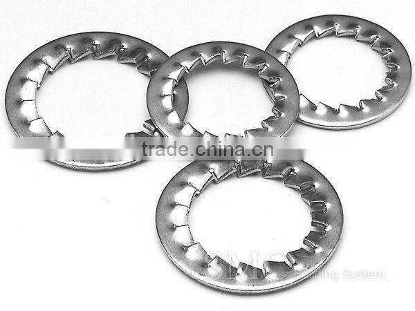 Zinc Finish External / Internal Tooth Lock Washer