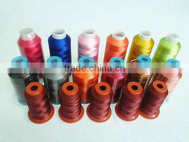 Ningbo 100% Polyester Filament Embroidery Thread Sale