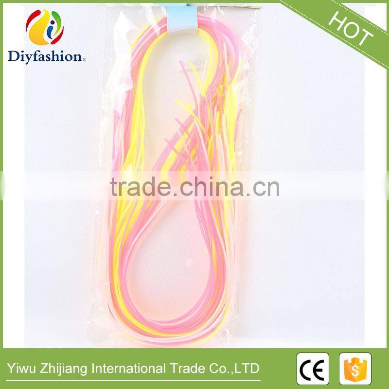 DIY Knit Plastic PVC Strings DIY Knit Plastic PVC Strings Scoubidou for Kids