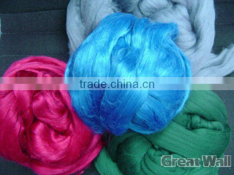 Pure Virgin polyester tops 2d.2.5d 3d