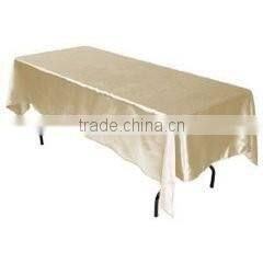 satin table cloth