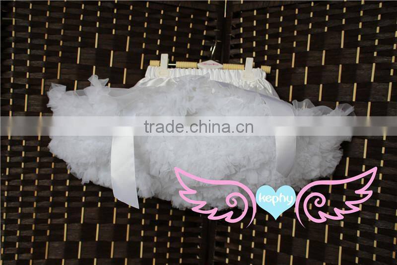 teen Girl Fluffy Tulle Pettiskirt Dance Party Skirt Baby Tutu Skirt New Baby Kids Girls Dancewear Cute white Tutu