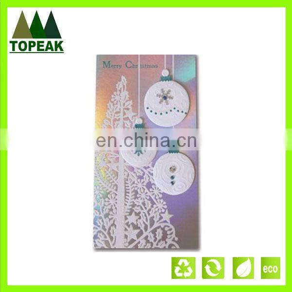 2016 HOT Christmas Cards with beautiful handmade finishing