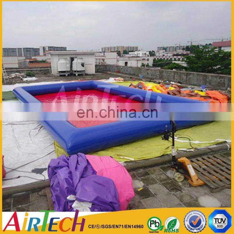 Colorful inflatable water pool for summer