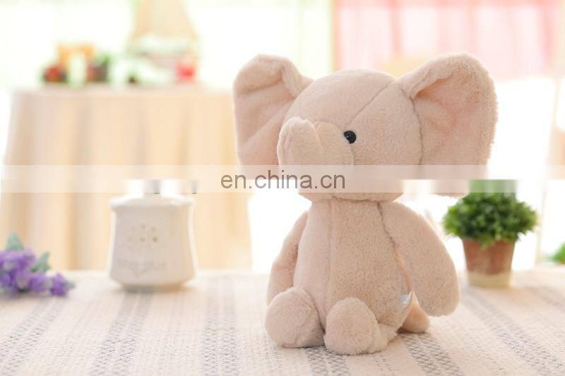 free sample wholesale cute stuffed animal elephant,plush soft elephant toy for kids, elephant custom plush toy
