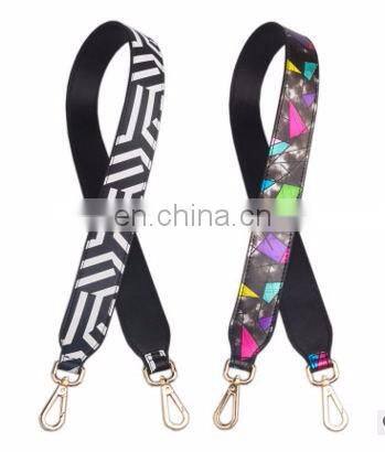 Buttferly printing Extra long bag strap bag belt