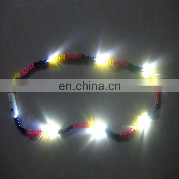 Cheap plastic bead necklace glovion fashion necklace fluorescent necklace