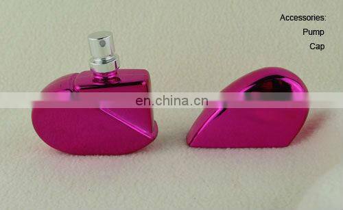 30ml heart shape glass perfume bottle