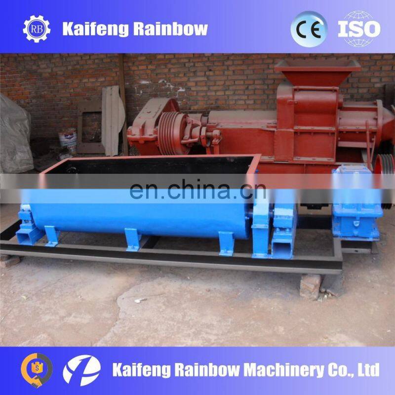 Popular red clay brick making machine for road