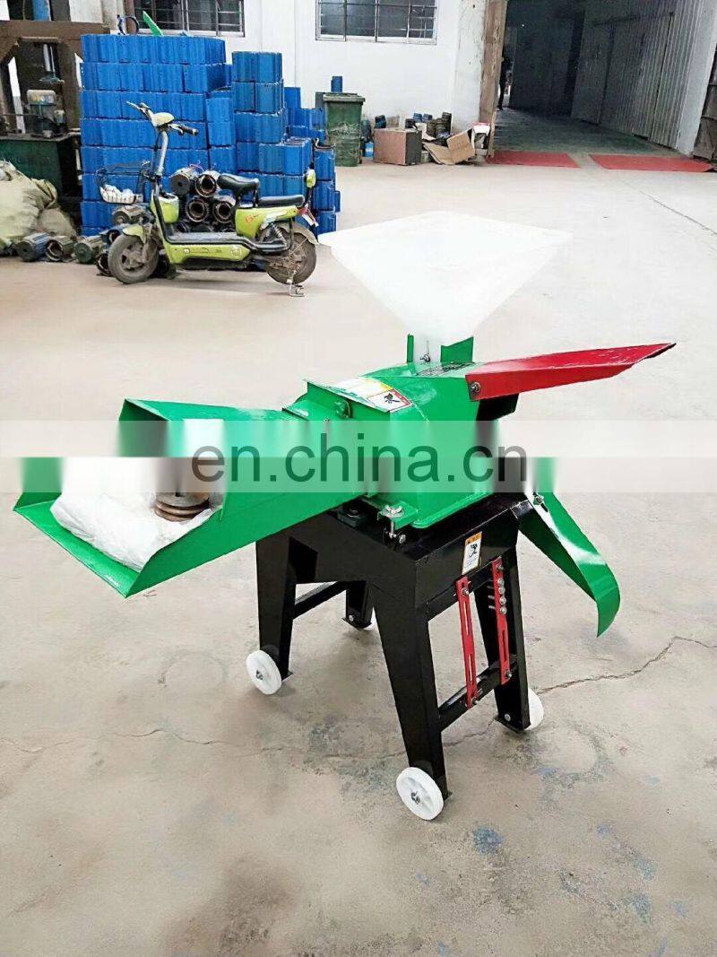 Easy to operate cheap animal feed chaff crushing machine with high capacity