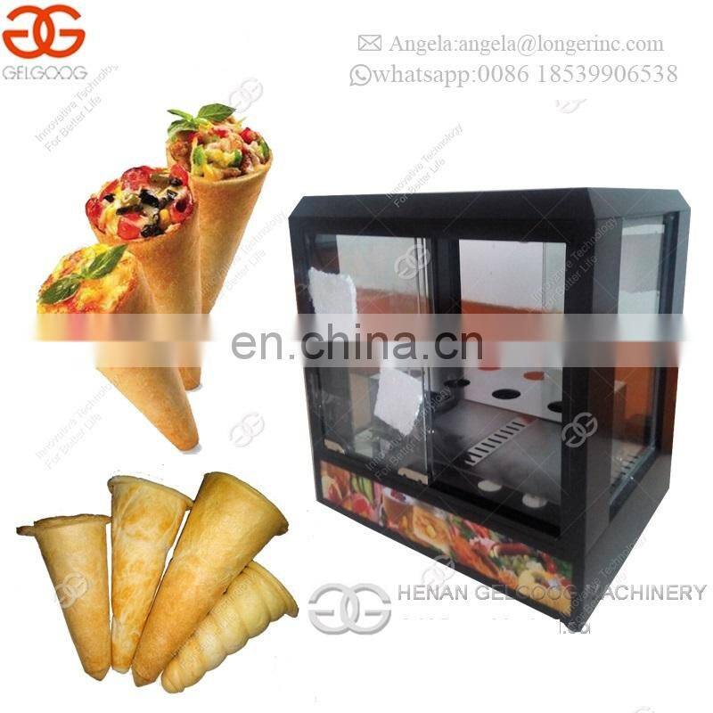 Gelgoog Automatic Ice Cream Rolled Mould Sugar Wafer Cones Oven Production Line Equipment Kono Pizza Cone Baking Machine