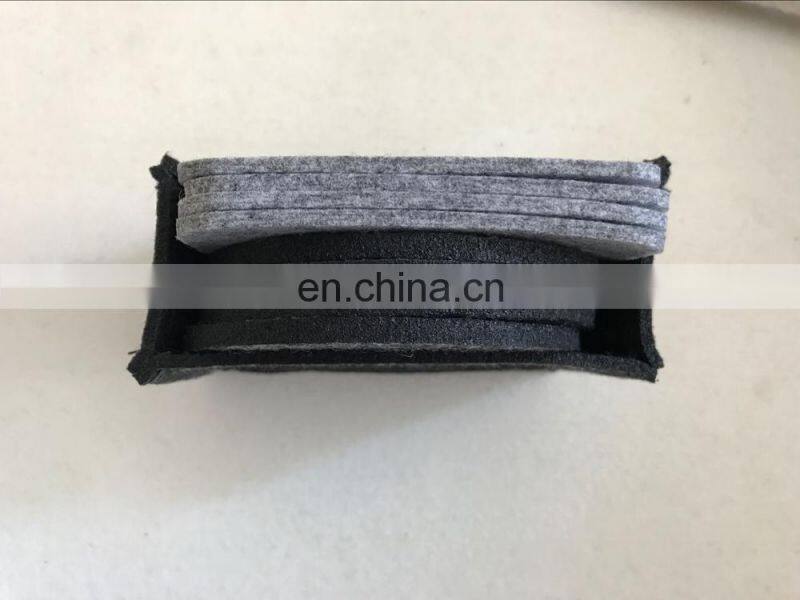 Custom felt cup coaster set with holder