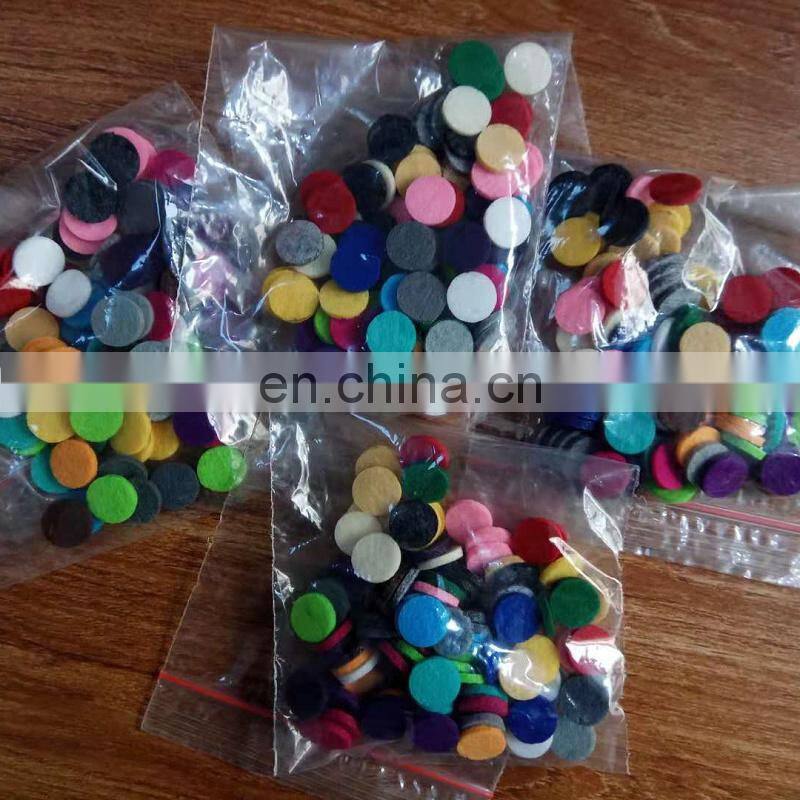 Colorful Color Essential Oils Diffuser Locket Pads Perfume Aroma Locket Replacement felt Pads