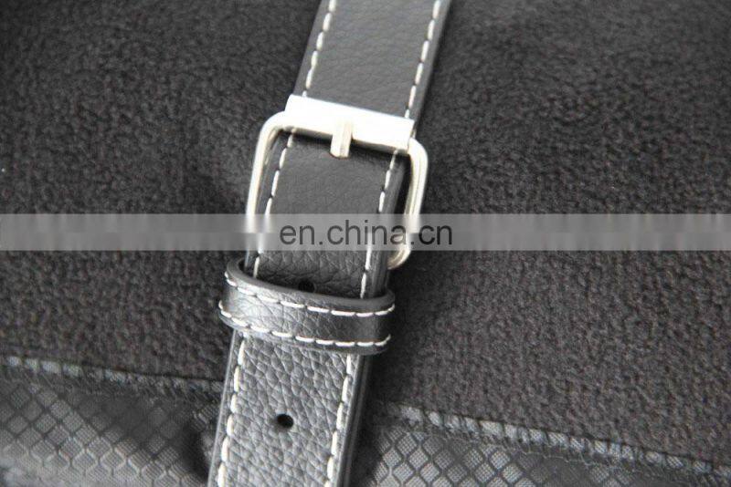 Disposable Promotional Foldable Printed Waterproof Custom Picnic Blanket Leather Strap