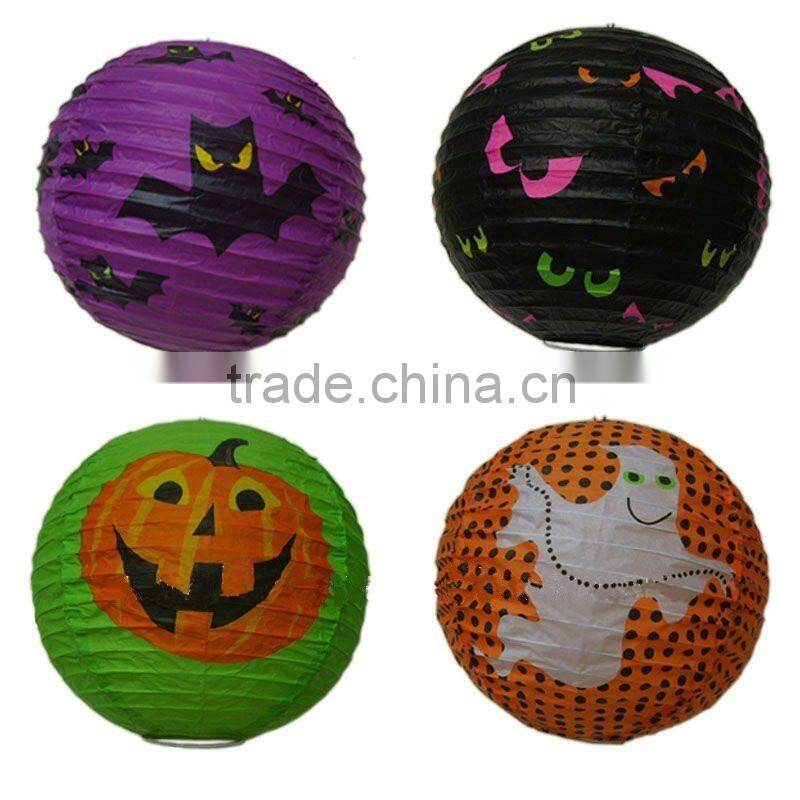 new product pumpkin white ghost Halloween party ornament