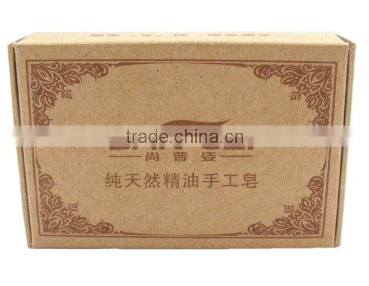 100% of the original wood pulp soap wrapping paper