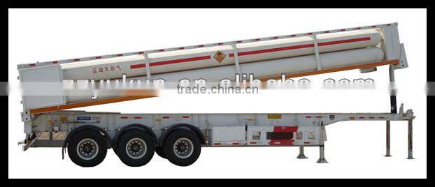 CNG semi trailer truck