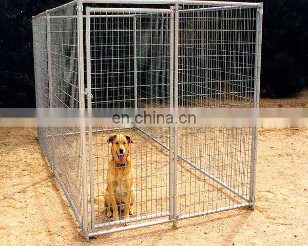 Large Pet Enclosure Dog Kennel Run Animal Cage Chain Link and Welded Type