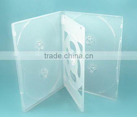 dvd box tray black 6 dvds