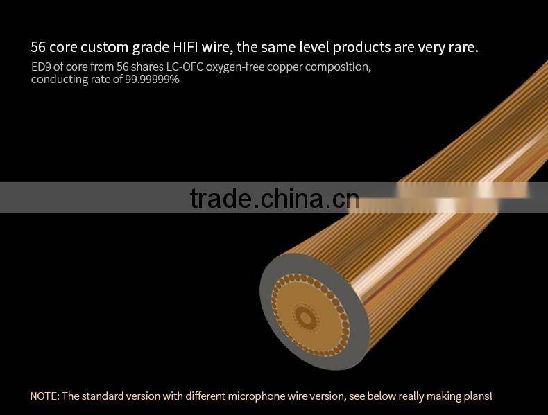 2016 popular ED9 Ear Headphone With Microphone