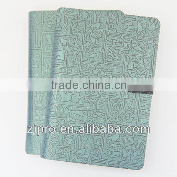 coverd dairy notebook with fashion leather cover