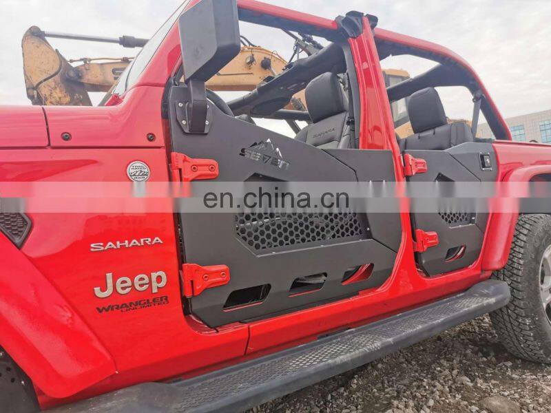 JL1173 JK TUBE 2 DOOR half door for Vehicles for jeep for wrangler JL accessories steel door for jeep JL 2018 new desigh LANTSUN