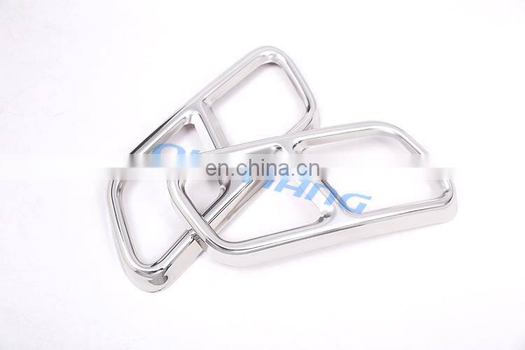 Stainless Steel Exhaust Rear Dual Cover Trim Stickers For Mercedes Benz S Class Coupe R Class