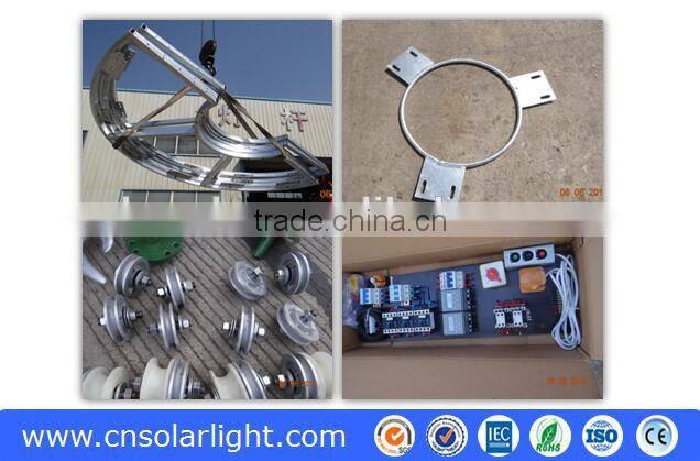 Special price for airport seaport villa high mast lighting poles specification