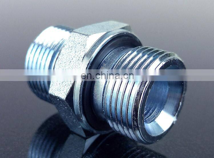 Hydraulic Pipe Fitting 1CM/1DM-WD Metric Male Double Hex Nipple