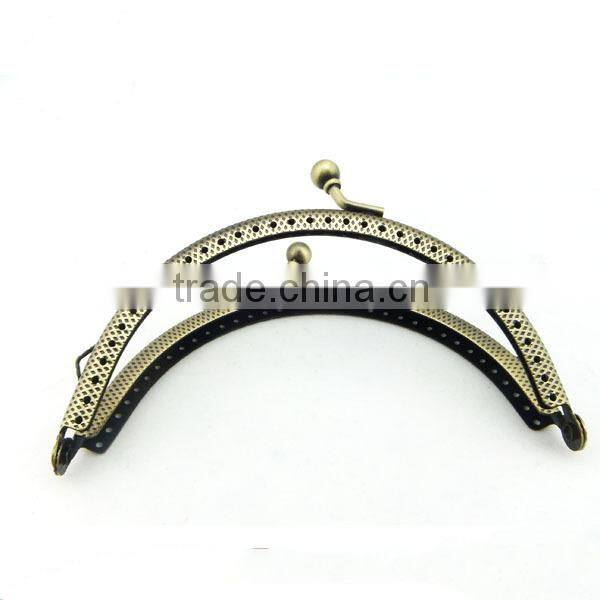 China manufacturer cheap bronze DIY sewing coin purse frames purse lock