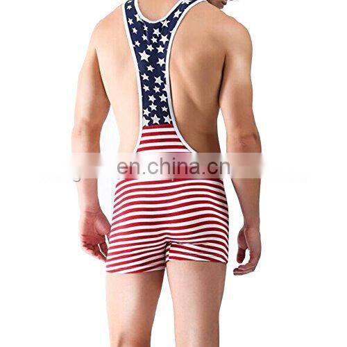 high quality gym Weightlifting wear Reversible Wrestling Singlet