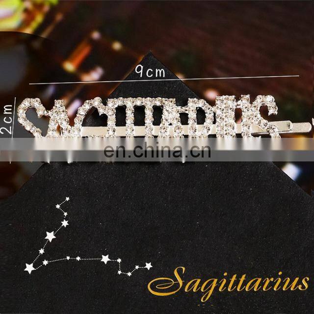 In Stock Rhinestone Hair Clips