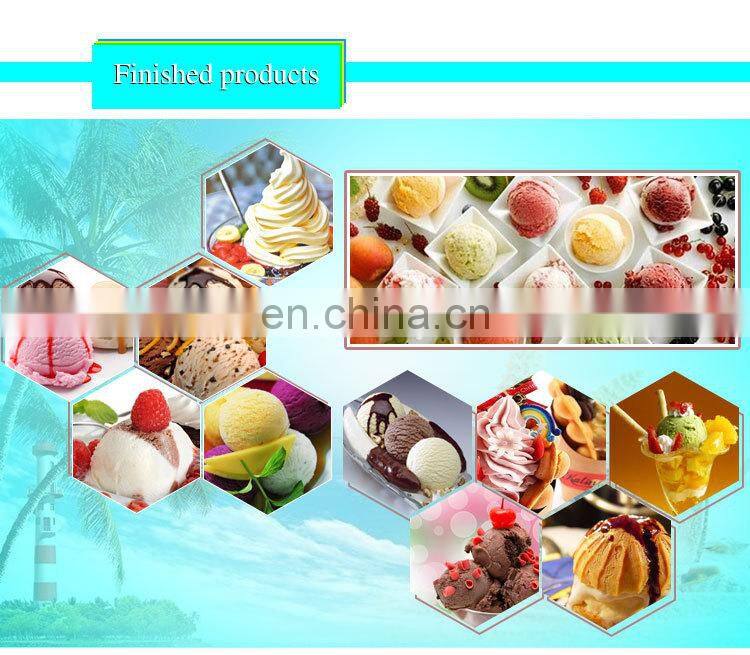High productivity and low consumption used commercial soft serve 3 flavor vending Ice cream machine/soft ice cream